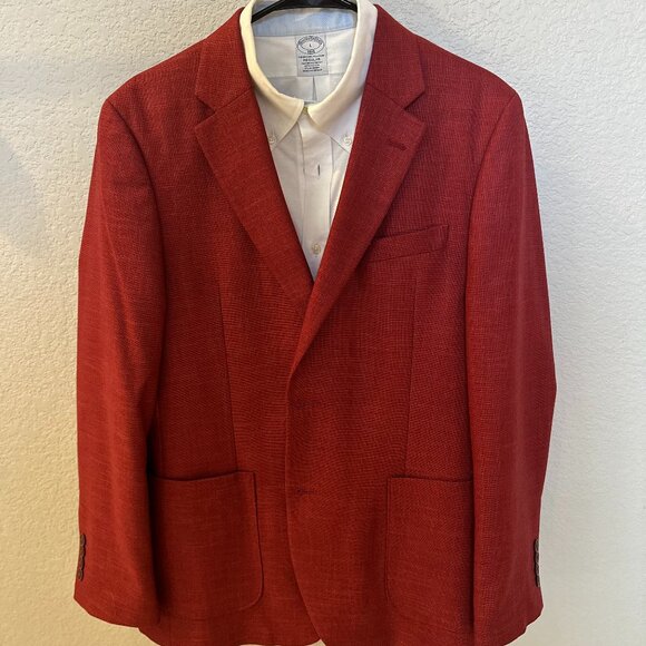 Dark Red Sports Coat - Picture 1 of 3